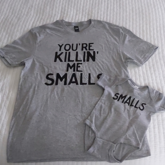 Adult & Baby matching t-shirt set NWOT - Picture 1 of 3